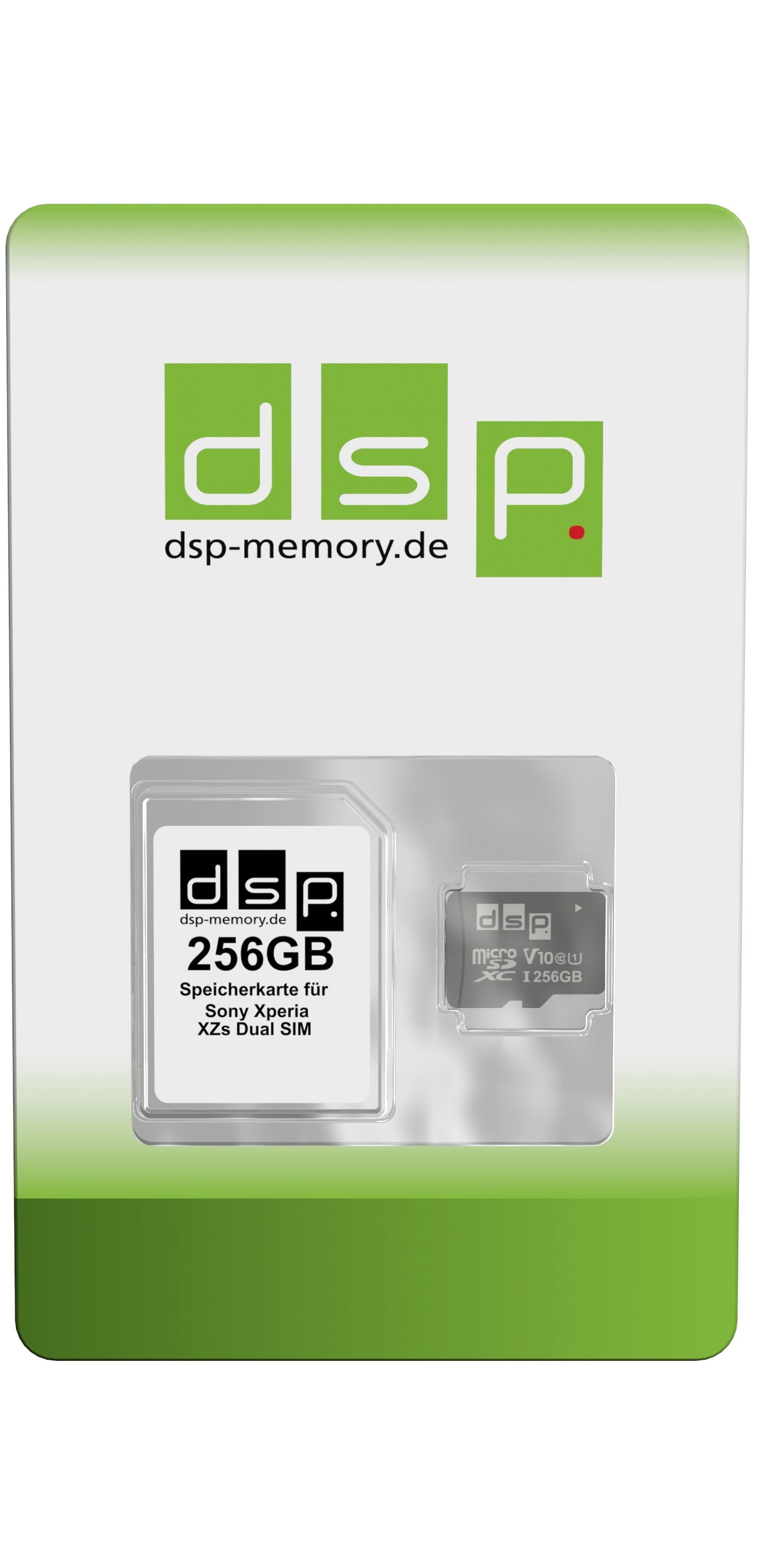 DSP Memory 256GB Speicherkarte (Class 10) für Sony Xperia XZs Dual SIM