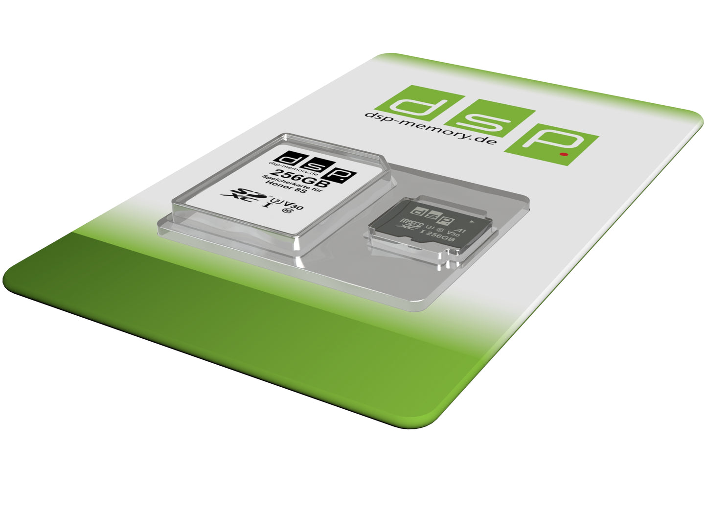 DSP Memory 256GB microSDXC Speicherkarte (A1, V30, U3) für Honor 8S
